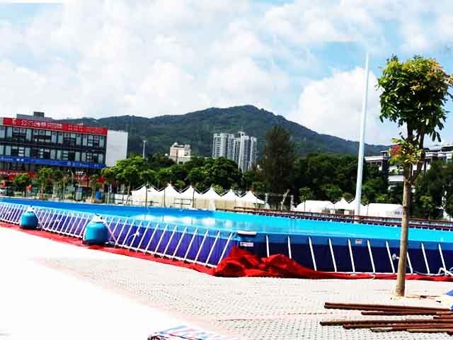Custom Size Big Frame Swimming Pool For Entertainment BY-SP-008